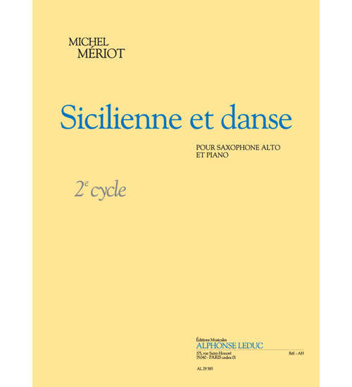 Sicilienne & Danse