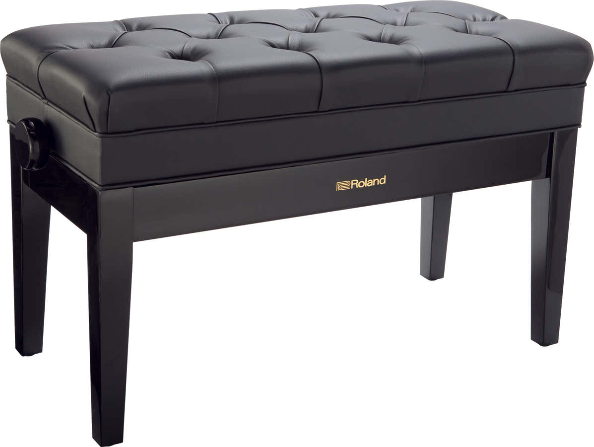 Dubbele klavierbank RPB-D500 Glanzend zwart