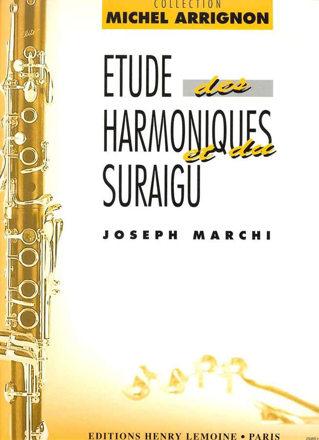 Marchi Joseph - Harmonieken en boventonen - Klarinet