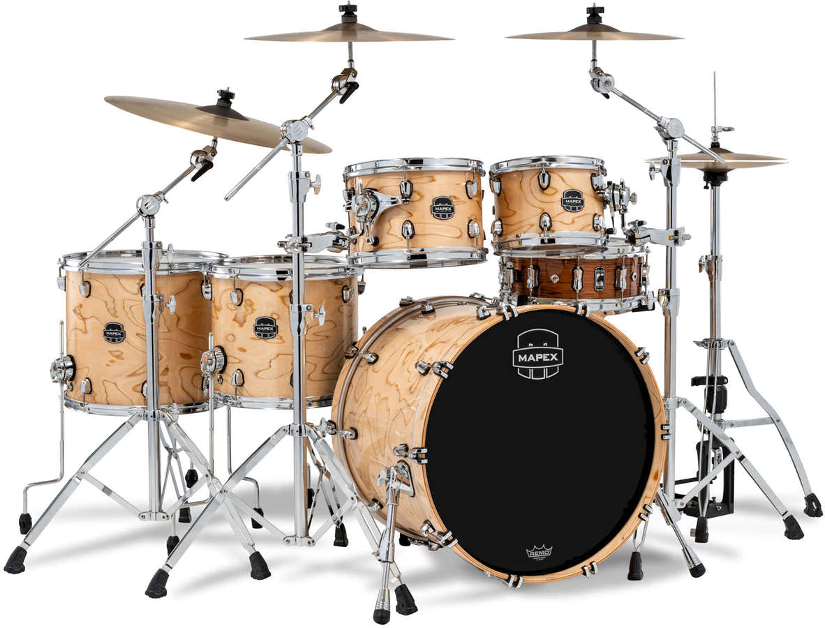 MAPEX SATURN VI STUDIO 22" Natuurlijk esdoornburst