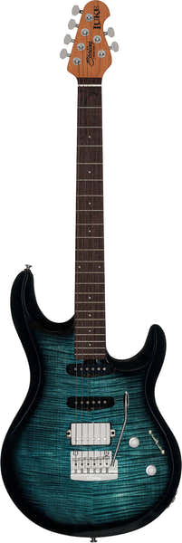 LK100 HSS Signature Steve Lukather Yucatan Blue