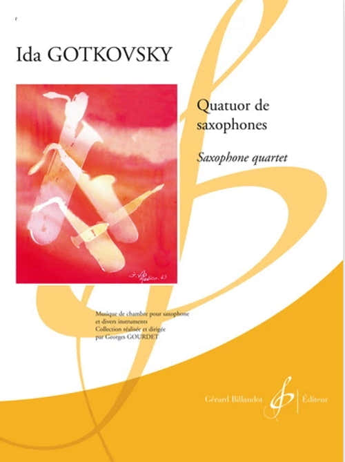 GOTKOVSKY IDA - QUATUOR DE SAXOPHONES - 4 SAXOPHONES