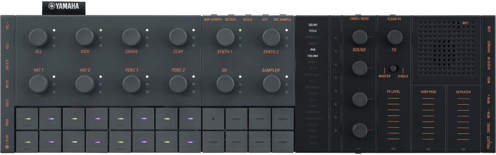 Seqtrak Zwart