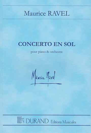 Durand Ravel M. - Concerto En Sol - Conducteur