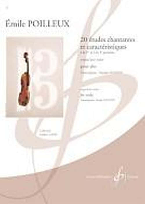 Poilleux Emile - 20 zingende en karakteristieke etudes - Altviool