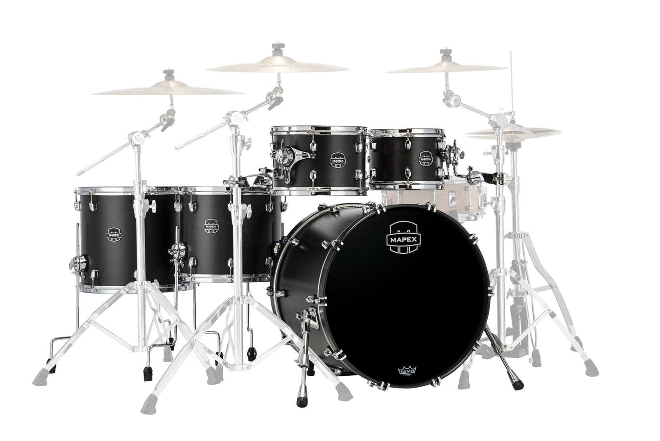 SATURN 5 DRUMS SATIN BLACK