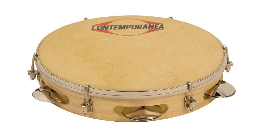 C-PCL-09 PANDEIRO EXTRA LIGHT 9" - NATURAL SKIN -