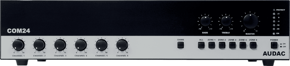 Mengpaneel AMP. 6 IN 240W/100V