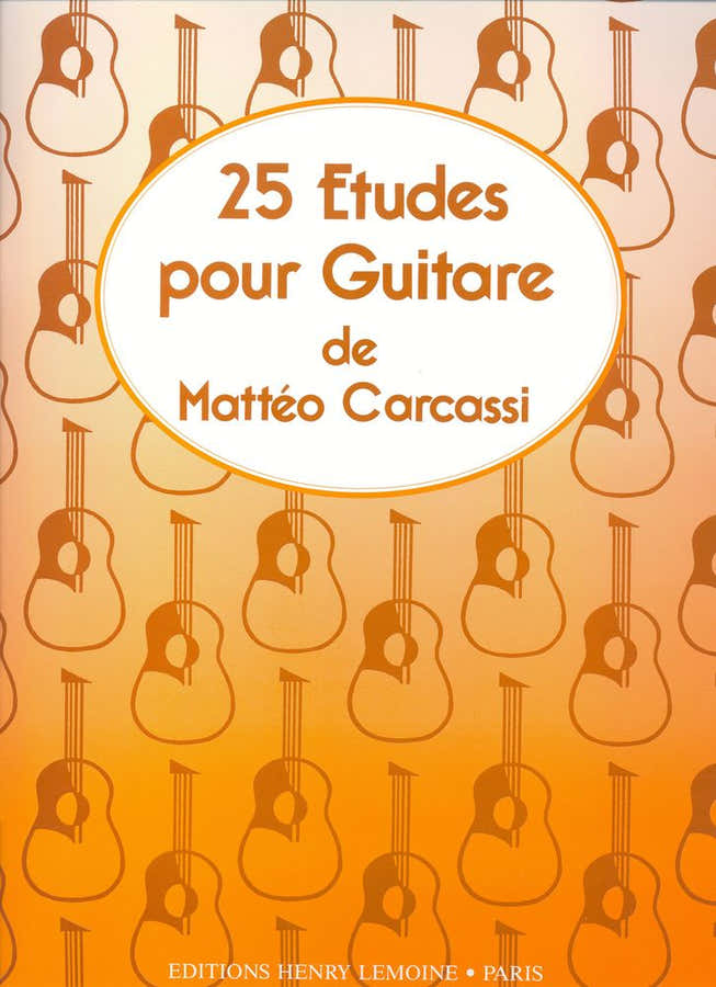 Carcassi Matteo - Etudes (25) op.60 - Gitaar