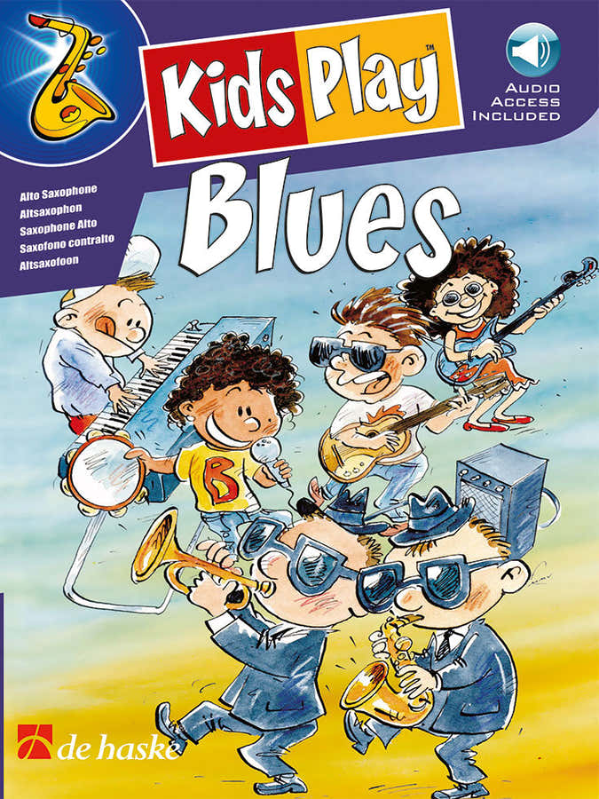 Kinderen spelen blues