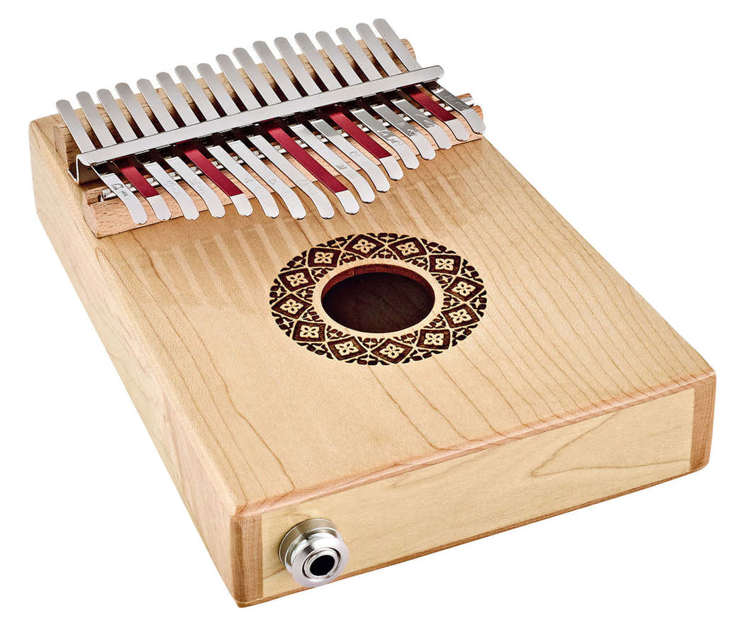 MEINL SONIC ENERGY SOUNDHOLE PICKUP KALIMBA 17 NOTES MAPLE