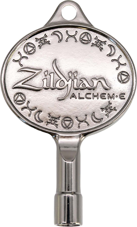 ZXDK0011 Drumsleutel Zwart Chroom Met Logo Alchem-E