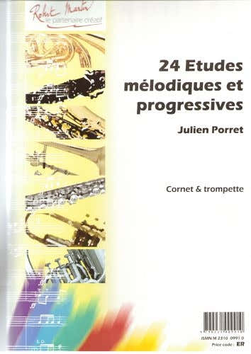 Robert Martin Porret J. - VINGT-quatre Tudes Mlodiques et Progressives