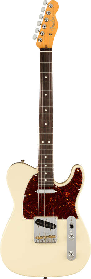 Telecaster American Professional II RW Olympisch wit