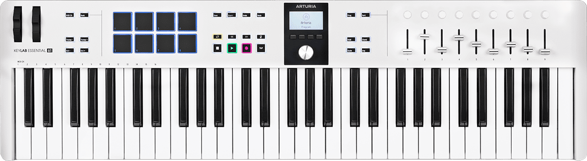 Keylab Essential 61 MK3 Wit