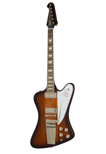 Gibson Custom Firebird V 1963 met Maestro Vibrola VOS Vintage Sunburst Cs Hrc