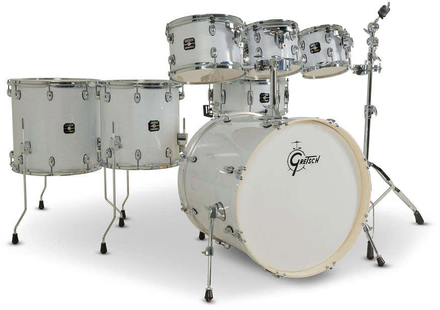 Drumstel Energy White Pearl