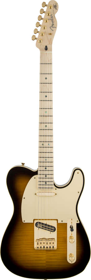 Telecaster Signature Richie Kotzen MN Bruine Sunburst