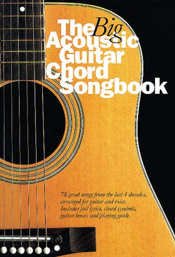 Wise Publications CRISPIN NICK - THE BIG ACOUSTIC GUITAR CHORD SONGBOOK - LYRICS AND CHORDS