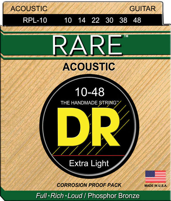 RPL-10 RARE PHOSPHORE BRONZE ACOUSTIC 10-48 LITE