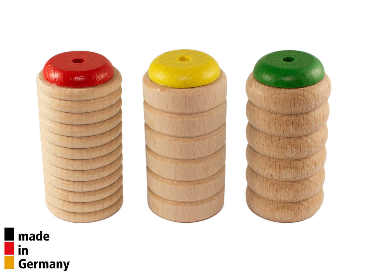 SET OF 3 SCRAPY SHAKERS - 1+