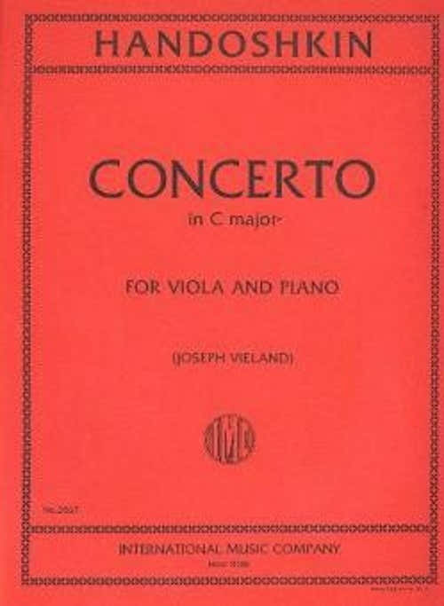 Handoshkin I. - Concerto - Alto & Piano