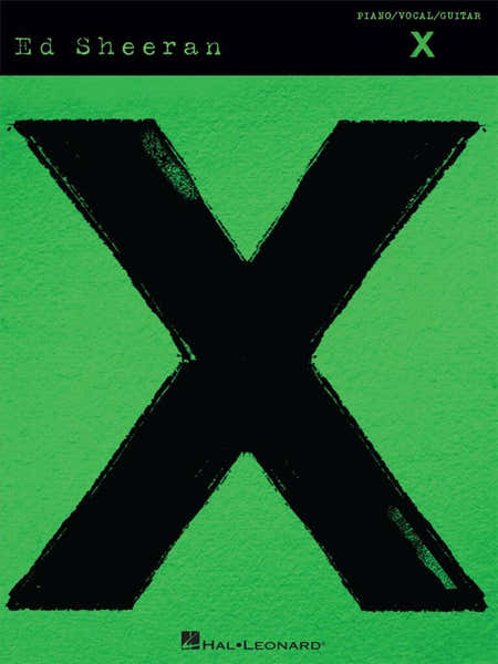 Hal Leonard SHEERAN ED - X MULTIPLY- PVG