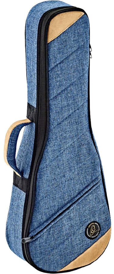 Lichte Concert-ukelelekoffer Blauw