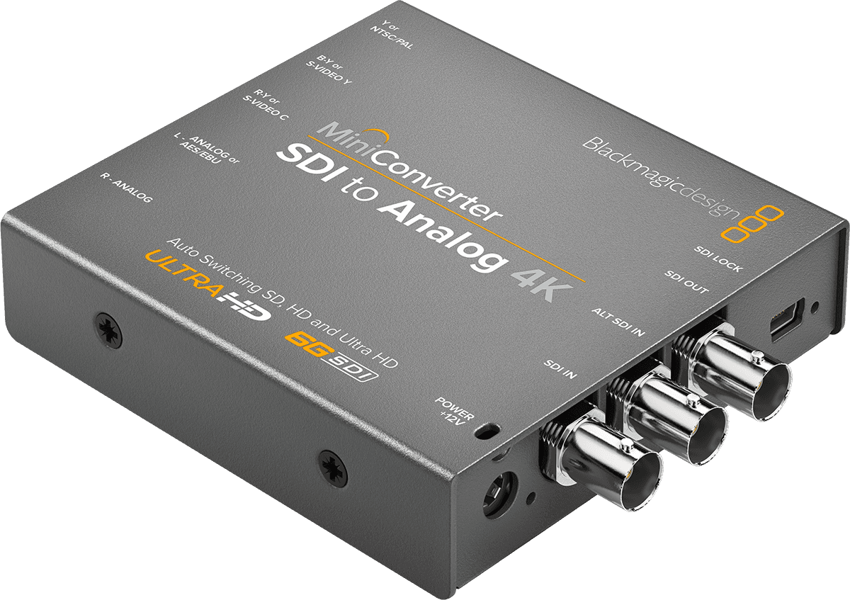 Mini-converter - SDI naar analoog 4K
