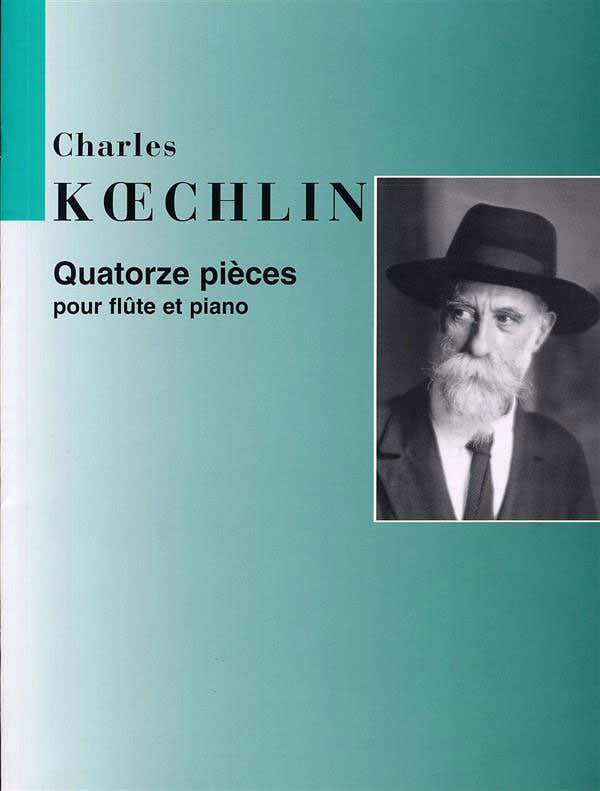 KOECHLIN - 14 stukken - Fluit en piano