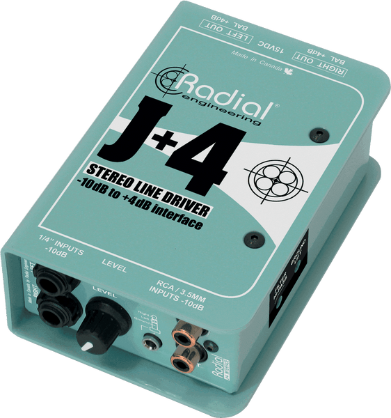 Radial J+4 Actieve stereoconverter