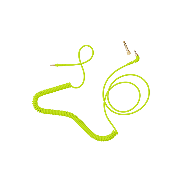 C18 - Spiraalkabel met adapter, lengte 1.5M