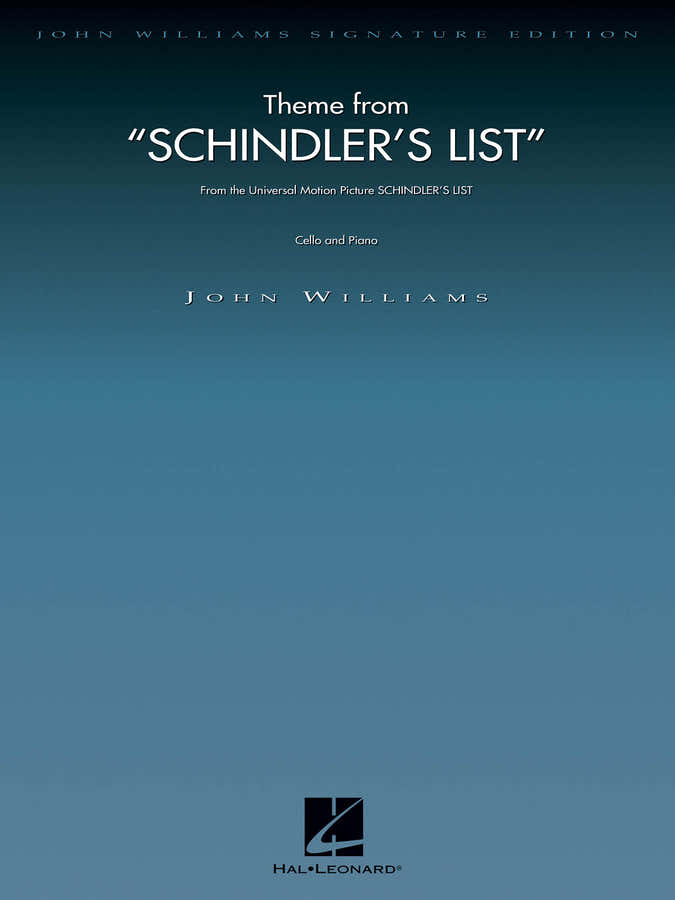 John Williams - Theme From Schindler's List - Violoncelle & Piano