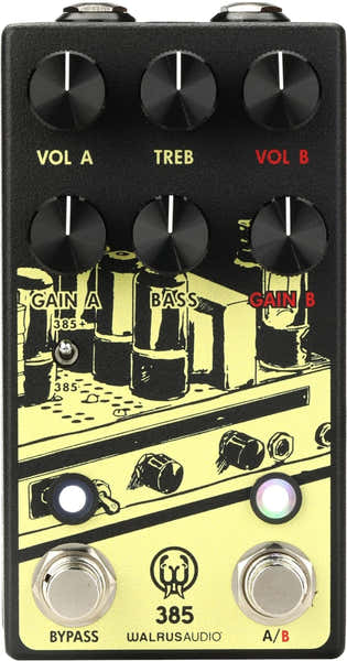 Walrus Audio 385 Overdrive MKII Geel