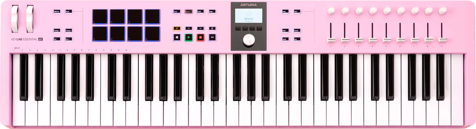Keylab Essential 61 MK3 Rozenkwarts