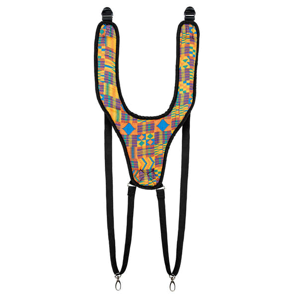 PERCUSSION DESIGNER DJEMBE STRAP KENYAN QUILT
