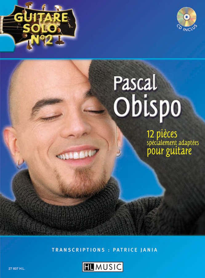 Obispo Pascal - Guitare Solo N°2 : Pascal Obispo + Cd - Ch Guitare