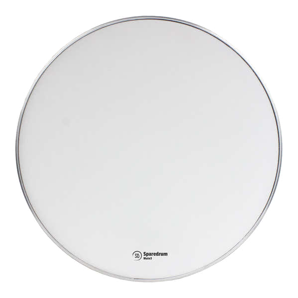 M3W14 - 14" MESH HEAD MUTE 3-PLY - SILENT - WHITE