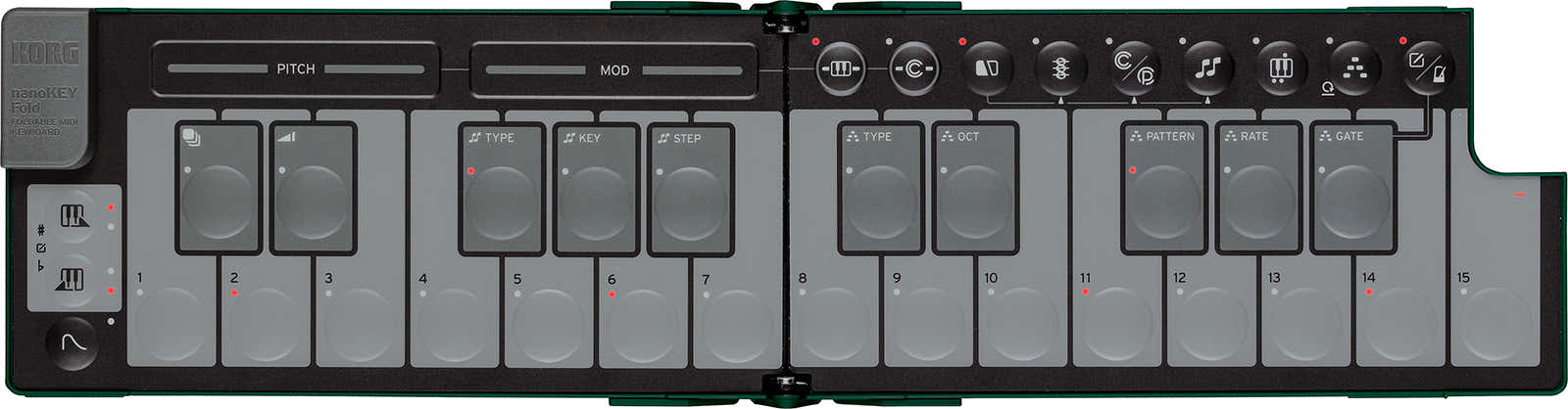 NanoKey Fold Alpine Green