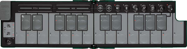 Korg NanoKey Fold Alpine Green