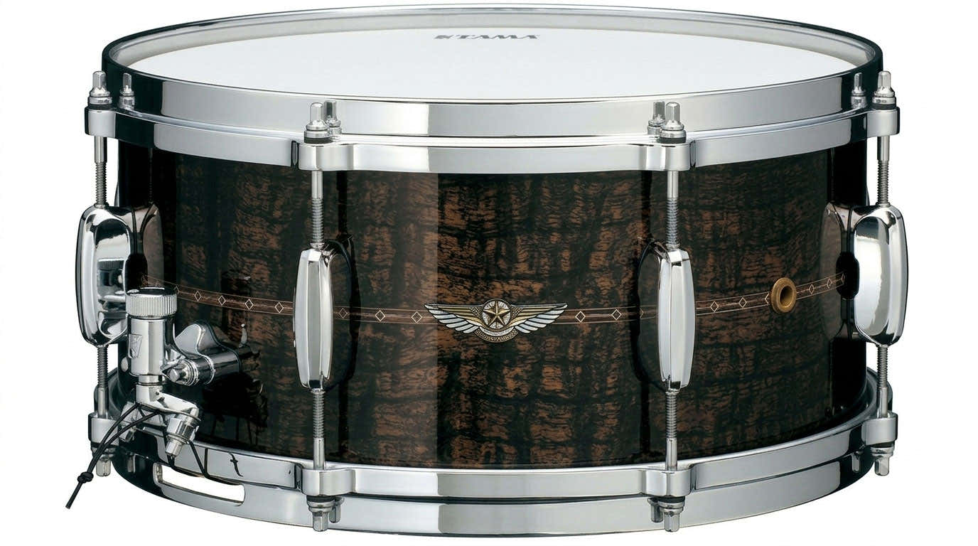 TMS148D-CBP - STAR Maple 14"x8" Snare Drum CHARCOAL BROWN PARAISO