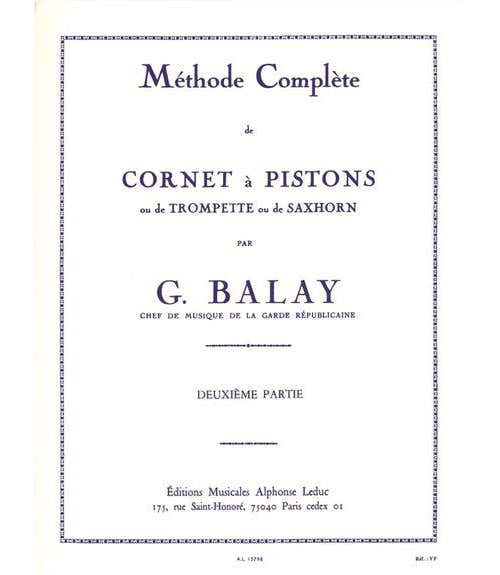 Leduc Balay - Methode Complete De Cornet A Pistons Vol.2