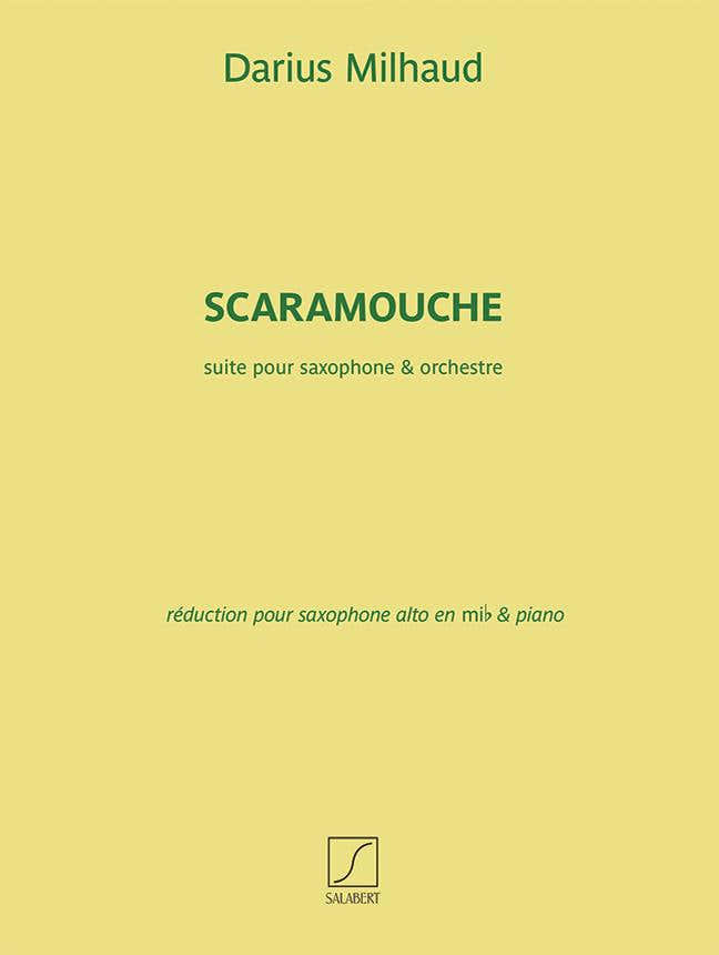 Milhaud D. - Scaramouche - Sax Alto et Piano