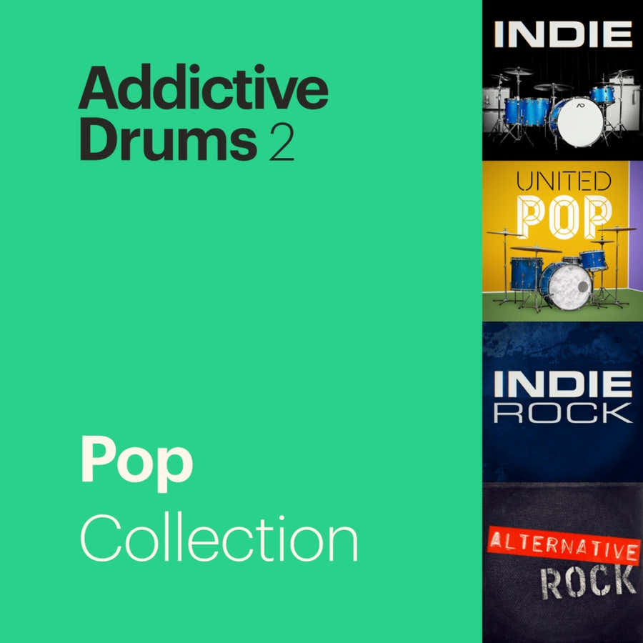 Addictive Drums 2 Popcollectie
