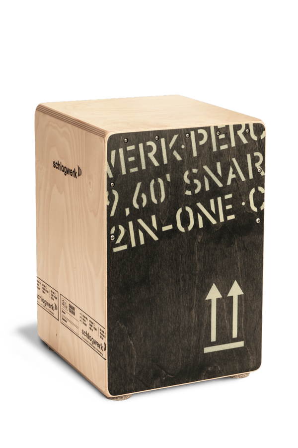 Cajon 2 In One CP403BLK 2inone Zwarte editie middelgroot