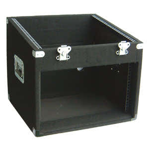 Flightcase met tapijt 10u+6u