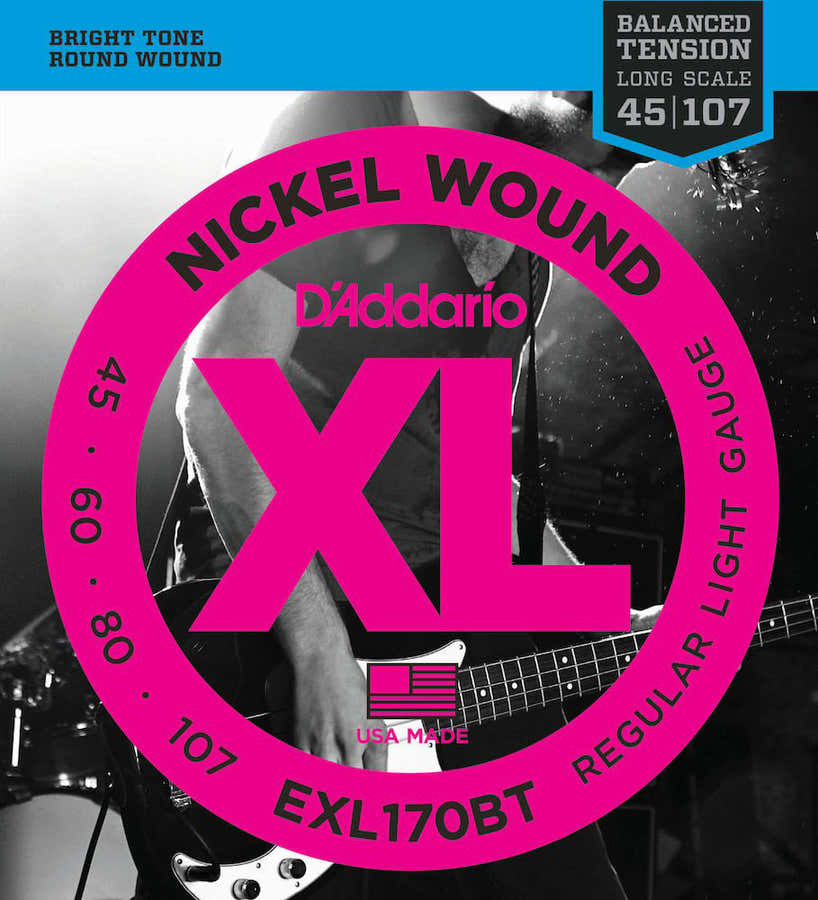 EXL170BT Nikkel omwonden lange mensuur normaal licht 45-107