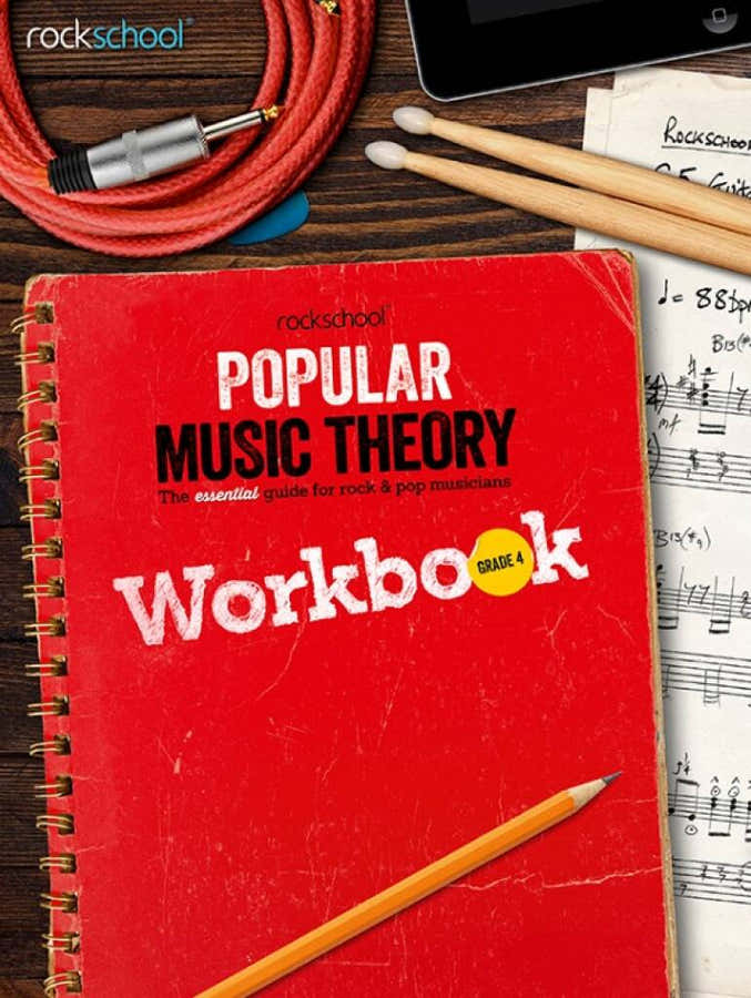 Rockschool Werkboek muziektheorie van populaire muziek Niveau 4