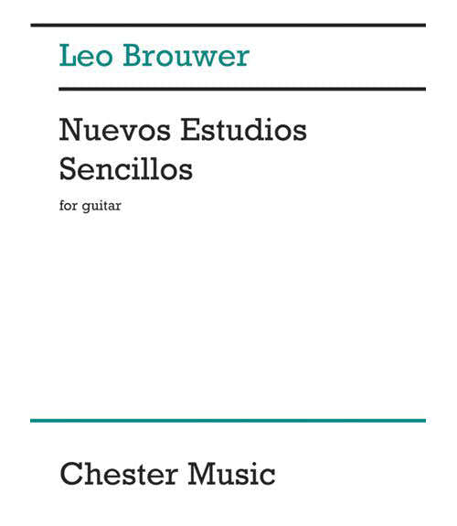 Chester Percussion Brouwer L. - Nuevos Estudios Sencillos - Guitare