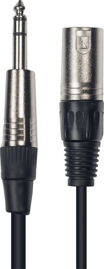 Stereo Jack-kabel XLR 3 M